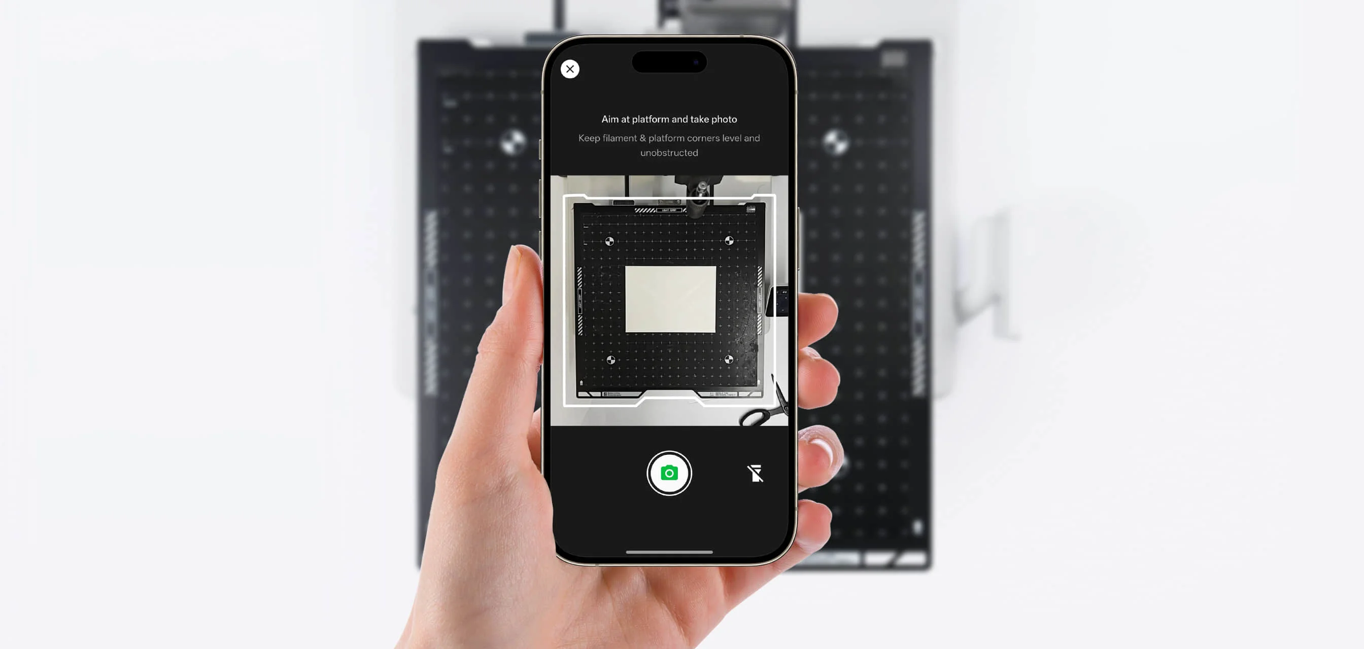 Alignement par smartphone