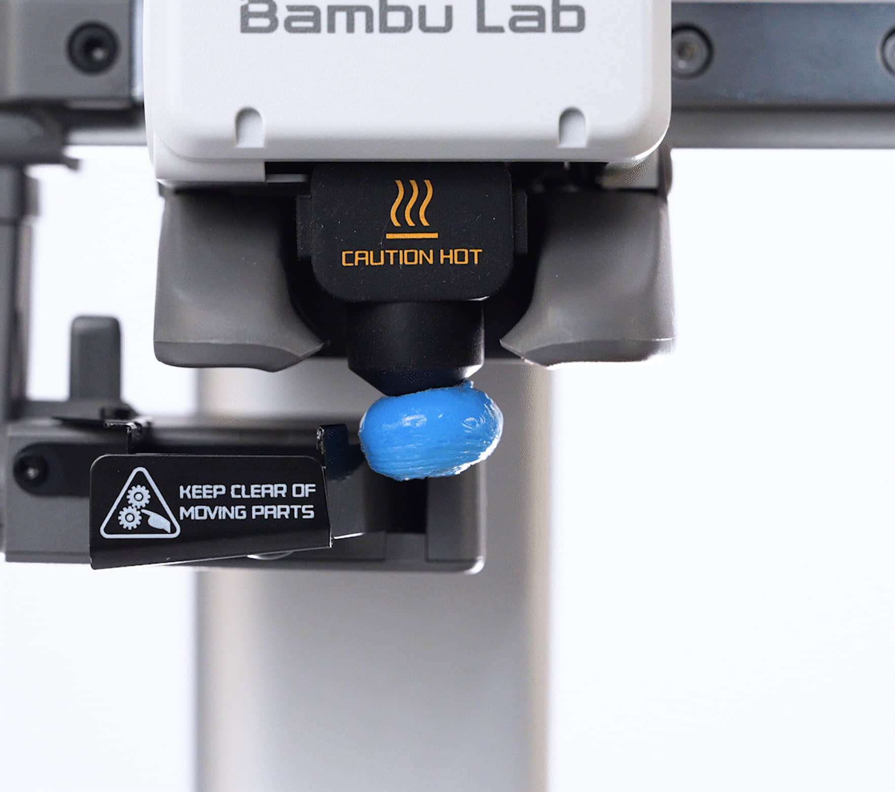 Bambu Lab A2L - nozzle tıkanıklık sensörü yakın çekim