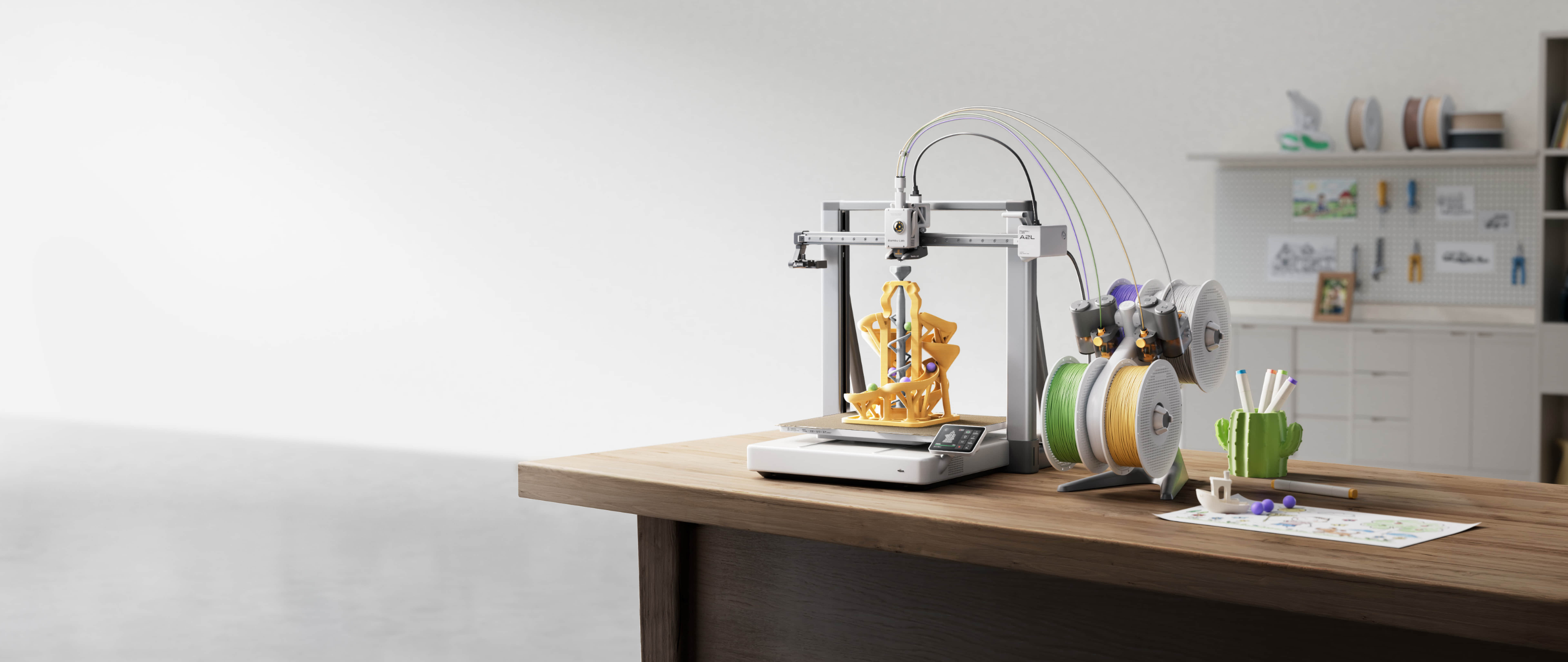 Bambu Lab A2L — Impressora 3D de Formato Grande