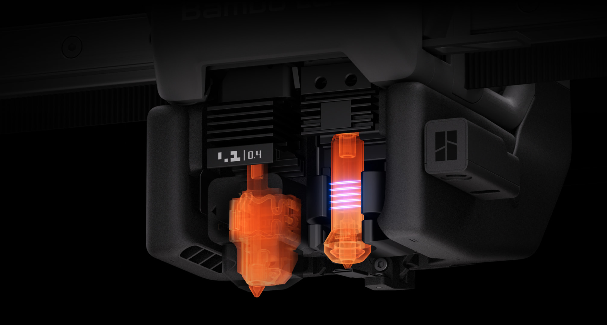 מדפסת תלת מימד H2C AMS2 Pro Combo מבית Bambu Lab