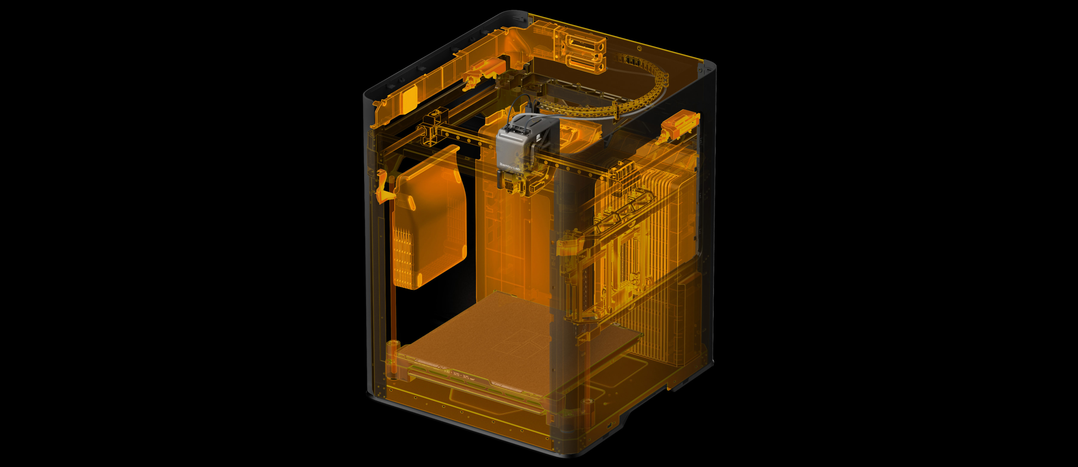 Bambu Lab H2C 65°C aktif kabin ısıtma