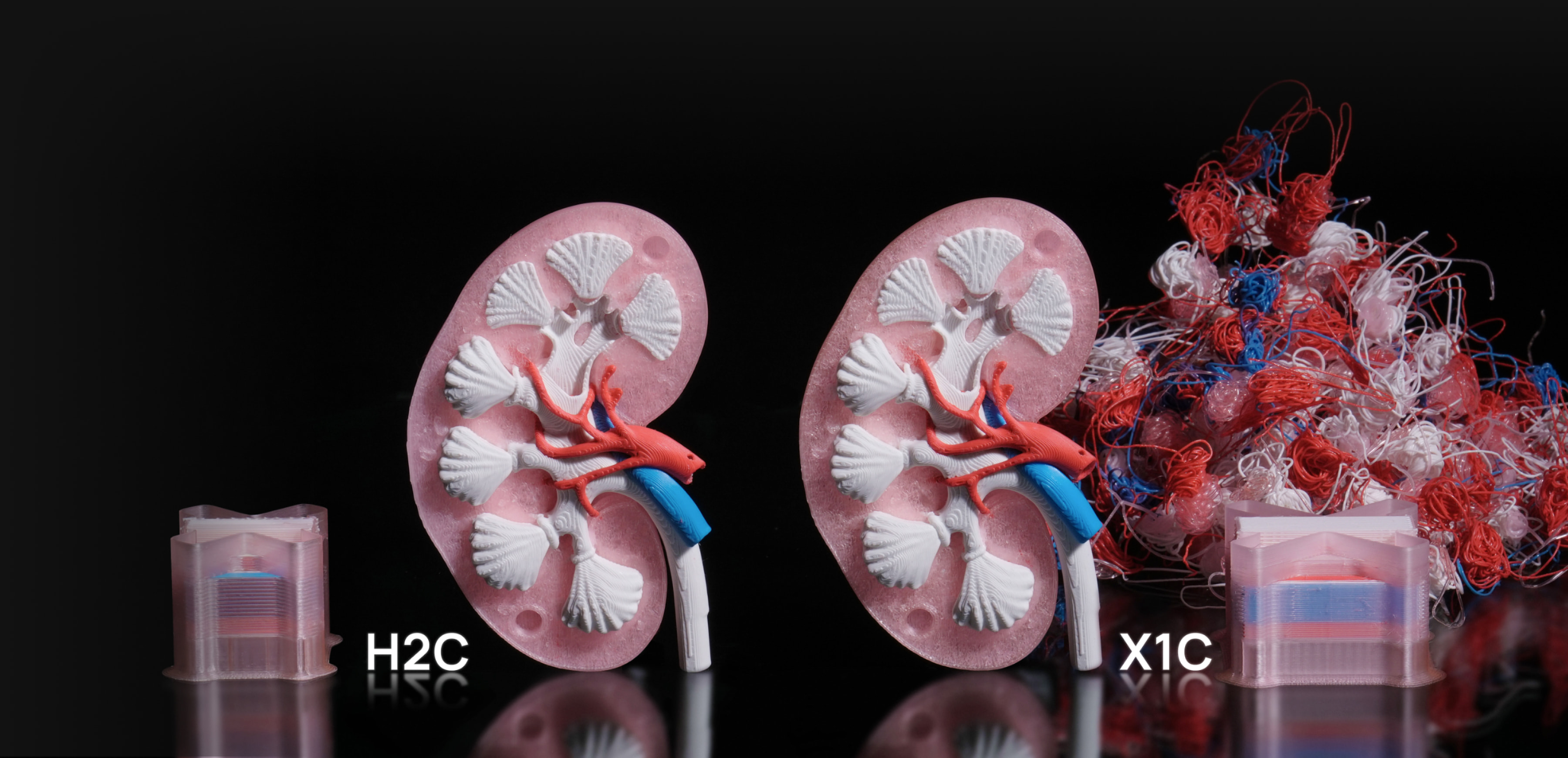 Bambu Lab H2C Vortek hotend değişim sistemi