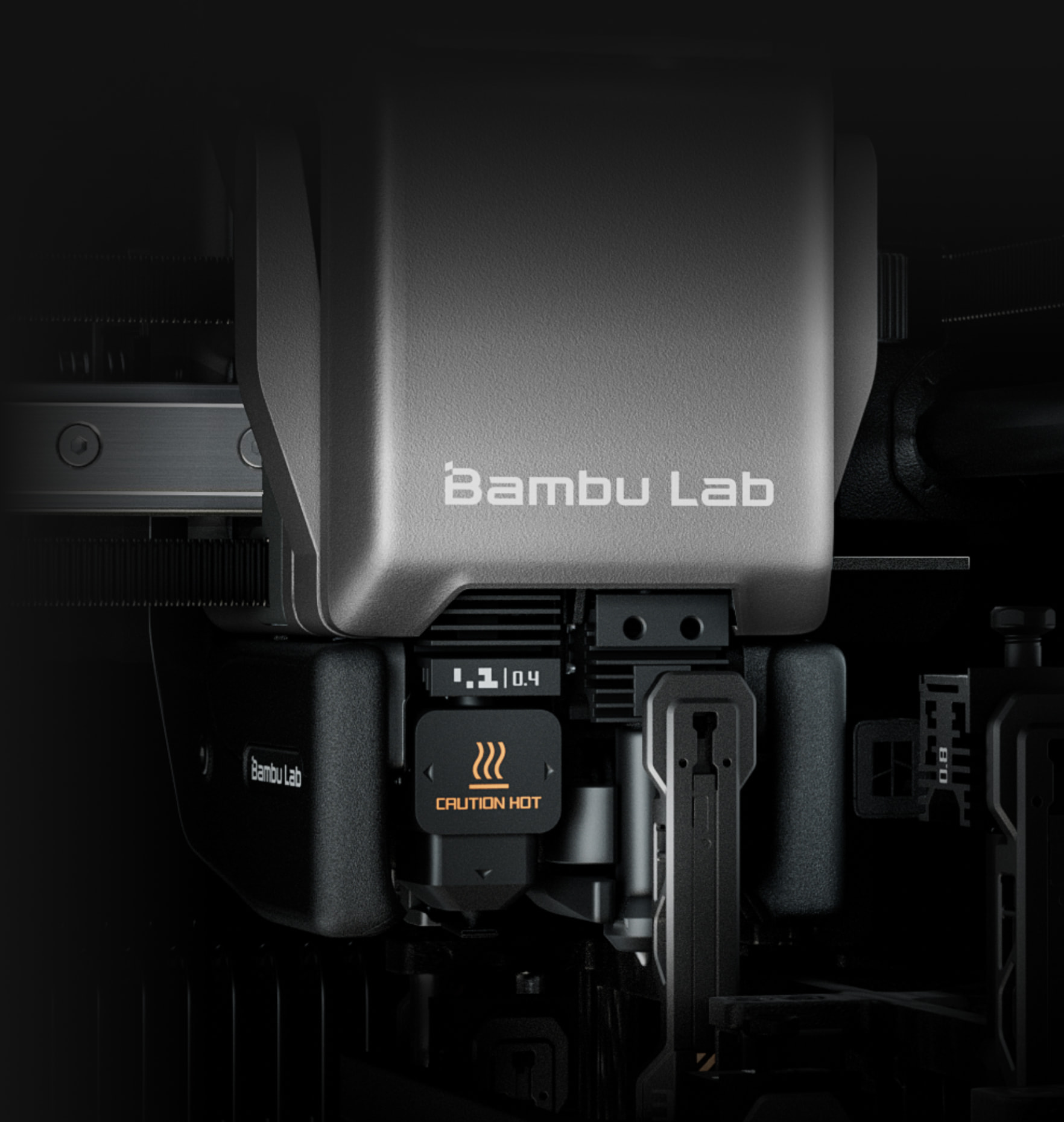 Bambu Lab H2C Vortek hotend sistemi