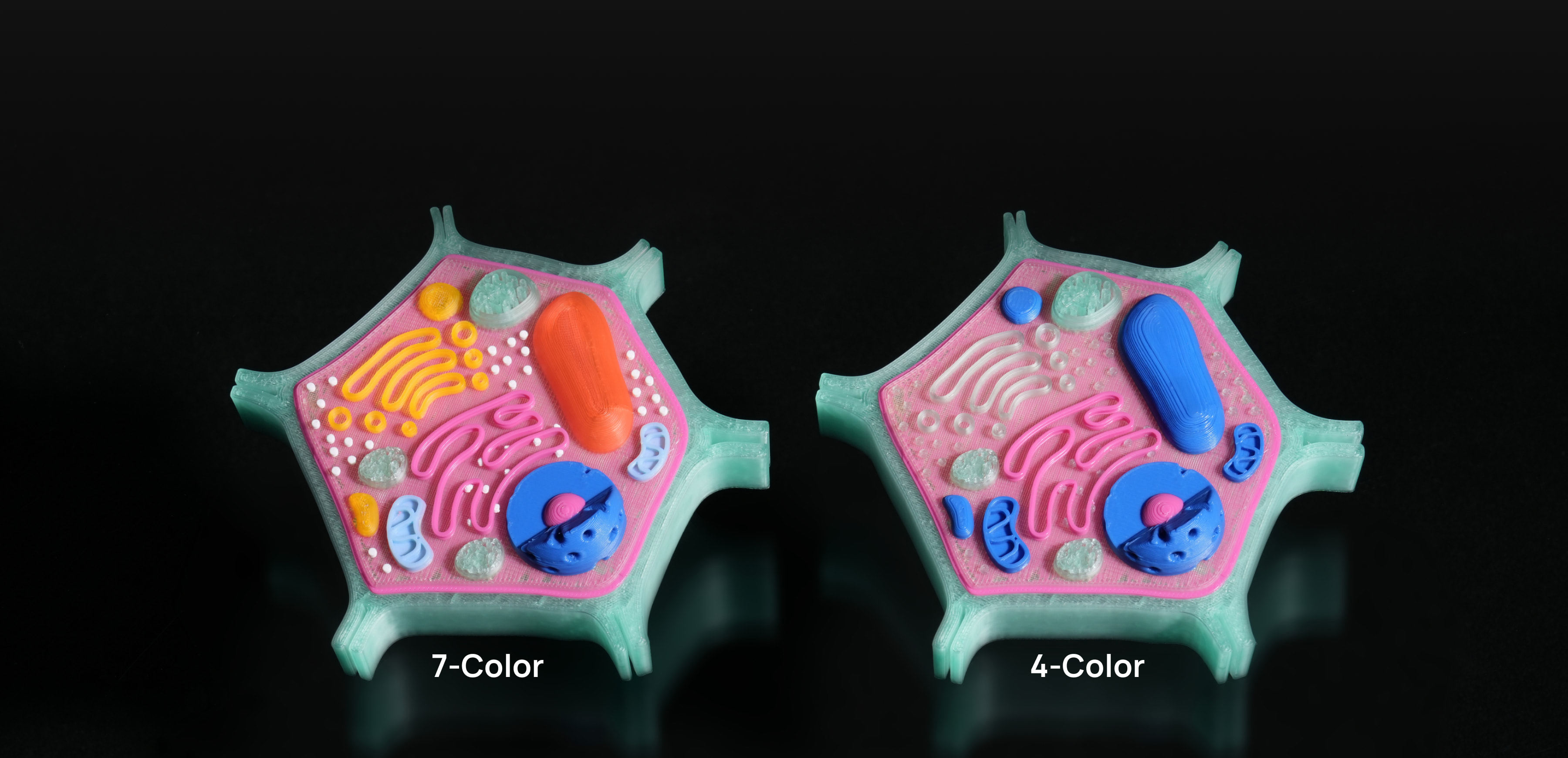 Bambu Lab H2C çok renkli baskı