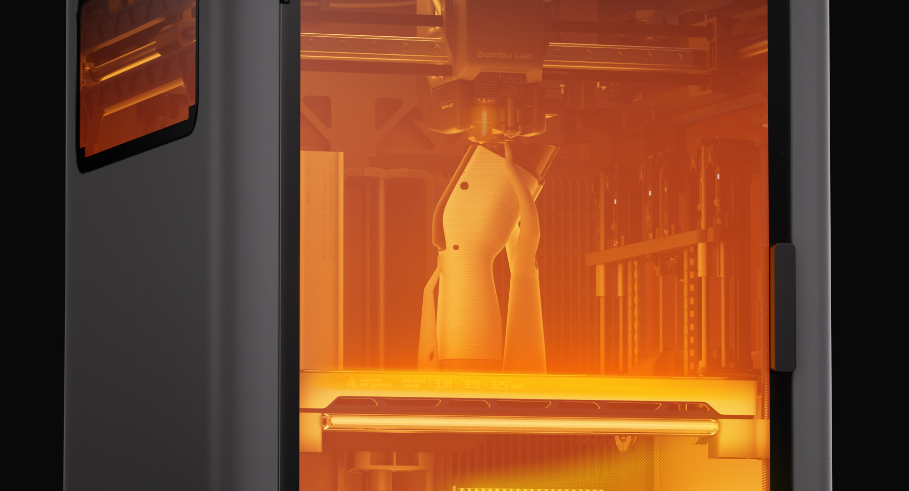 מדפסת תלת מימד H2C AMS2 Pro Combo מבית Bambu Lab