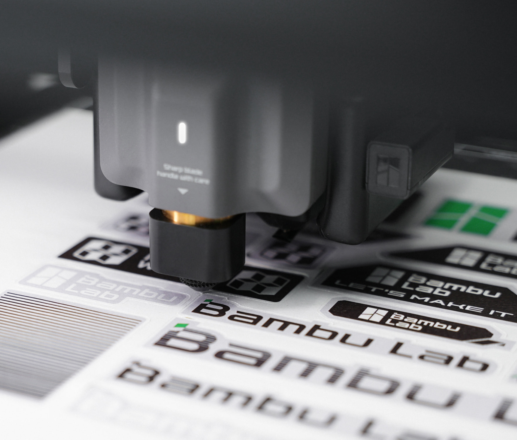 Bambu Lab H2D print then cut opsiyonel üretim akışı