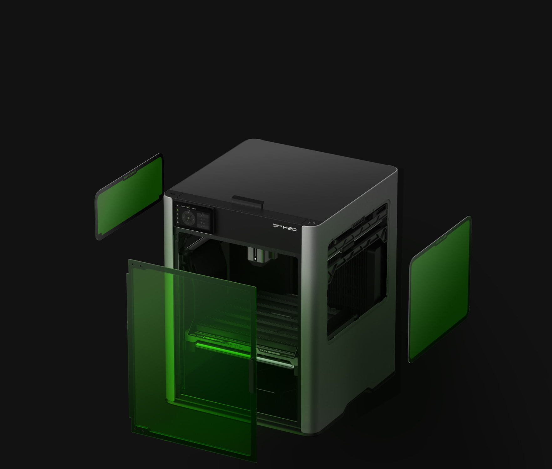 Software Bambu Studio com interface integrada