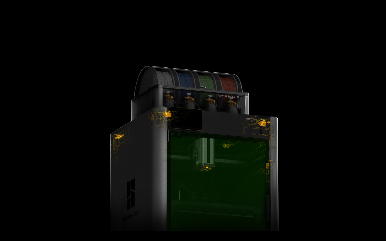 Bambu Lab H2S 大型3Dプリンター｜高速造形。 高精度。 フルカラー（全