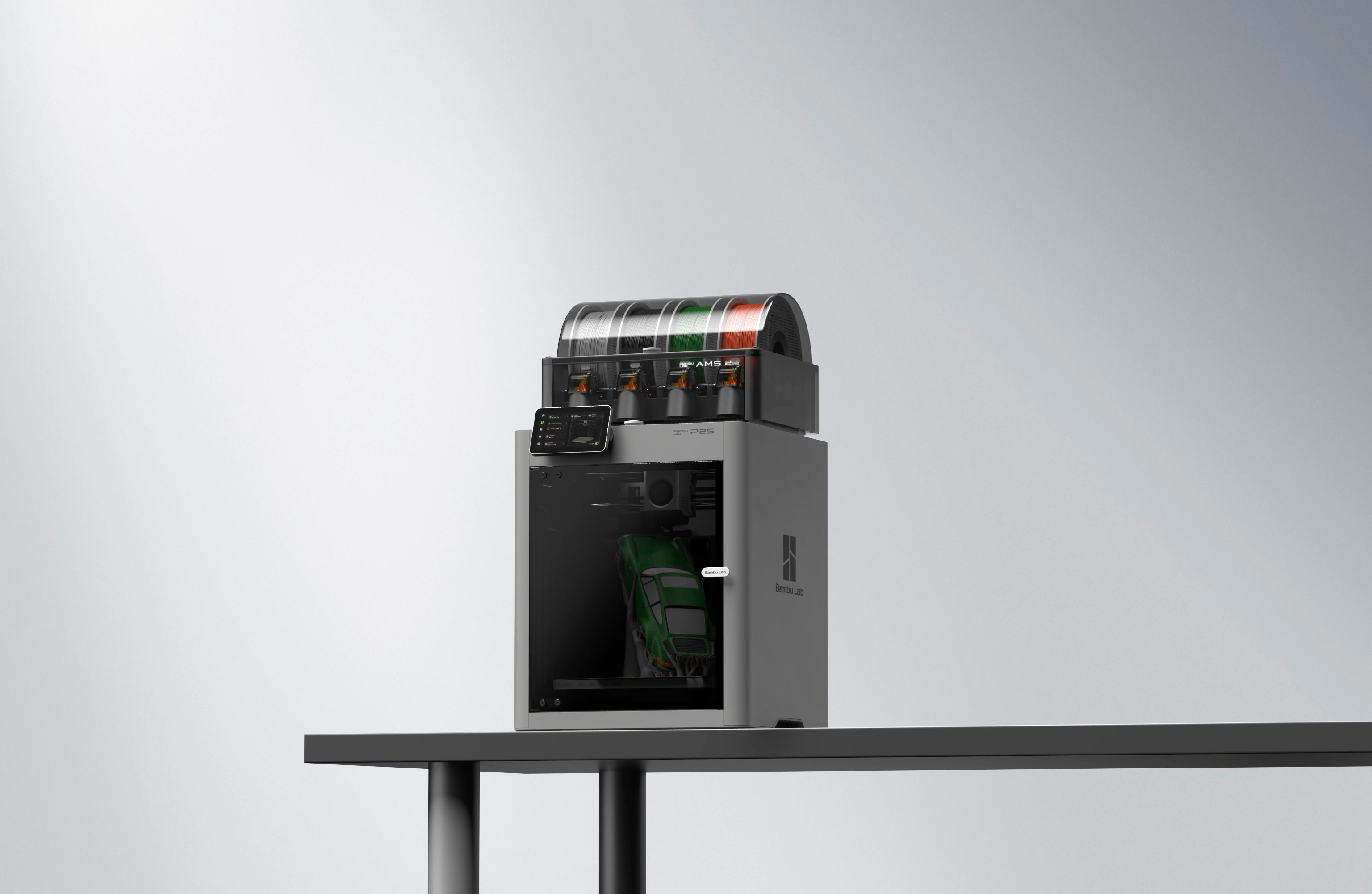 Bambu Lab P2S：信頼性の高いマルチフィラメント造形を、シンプルに