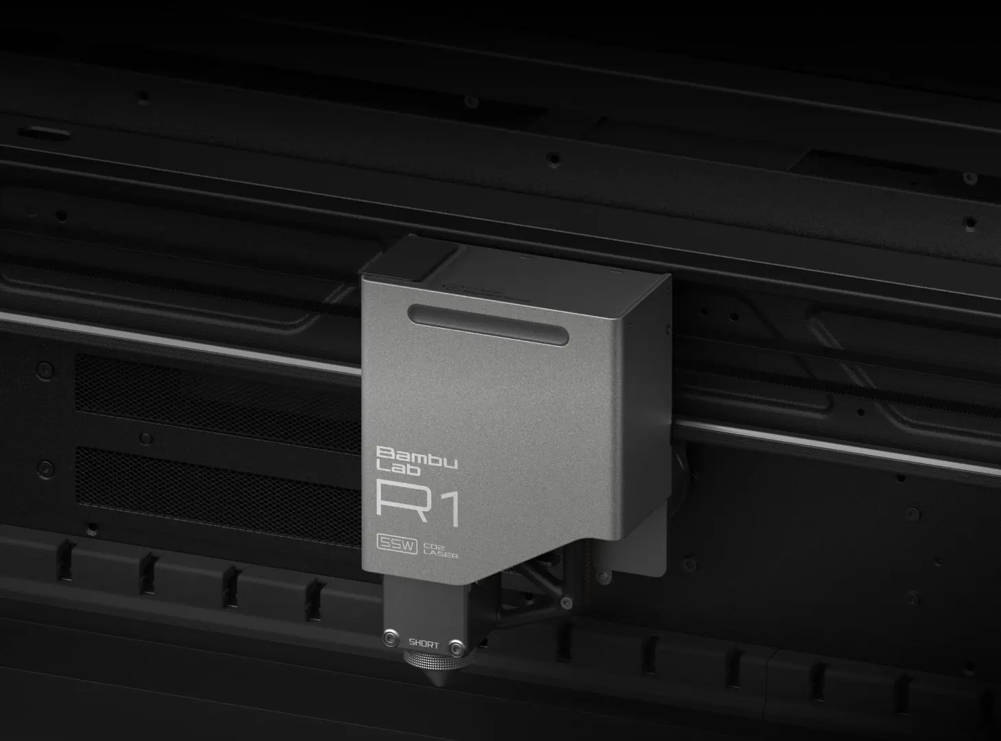 Bambu Lab R1 55W CO2 laser toolhead